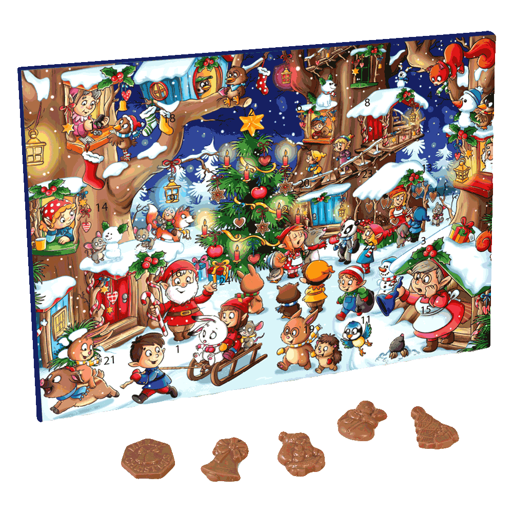 Schoko-Adventskalender