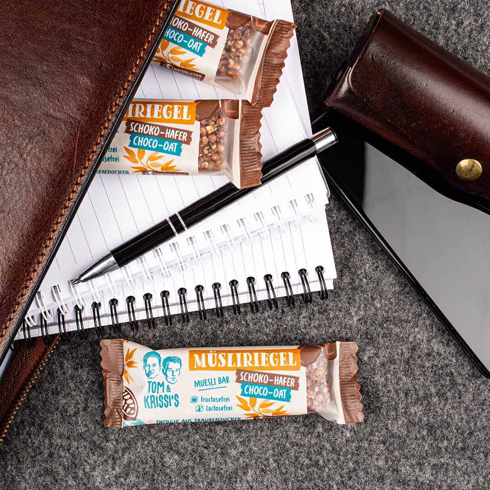 Chocolate muesli bar Chocolate muesli bar