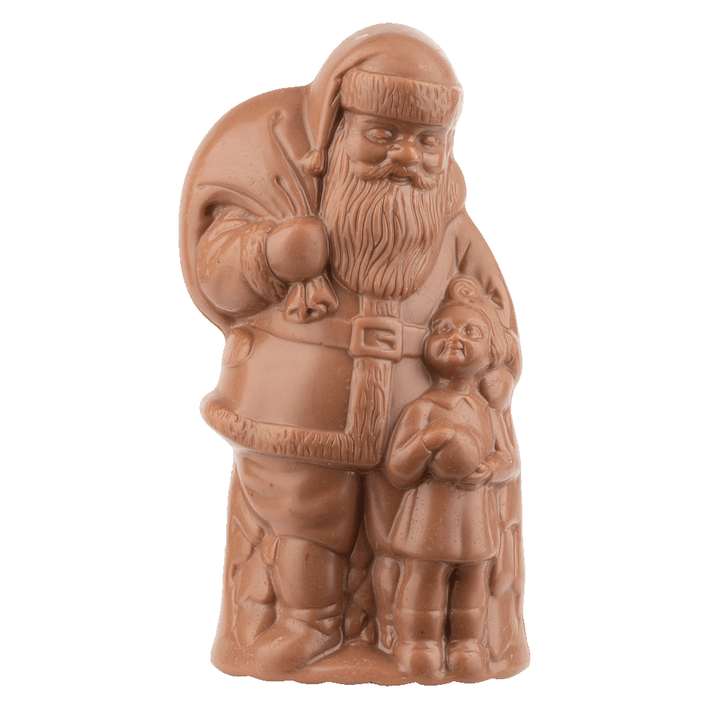 Chocolate Santa Claus