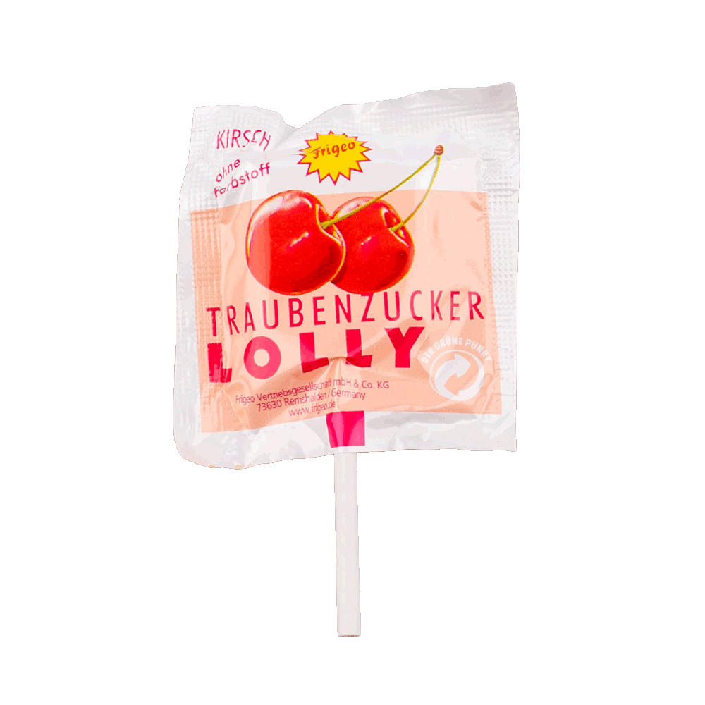 Dextrose Lollipop Cherry - 7 pcs.